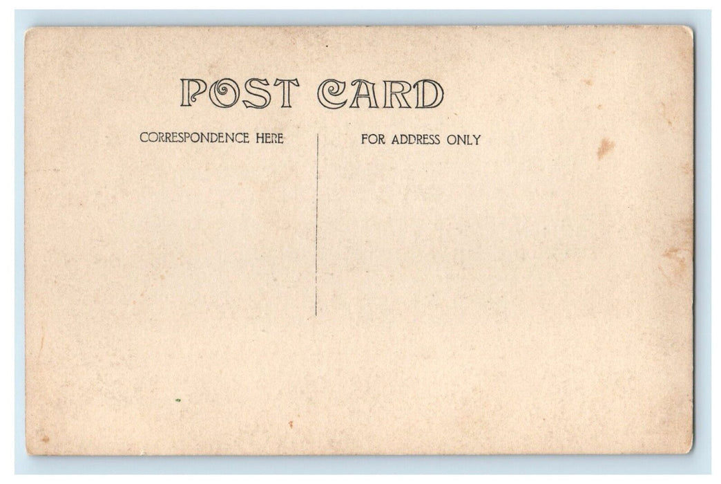 c1910 Milk Wagon Horse Carriage Employees Occupational RPPC Photo Postcard