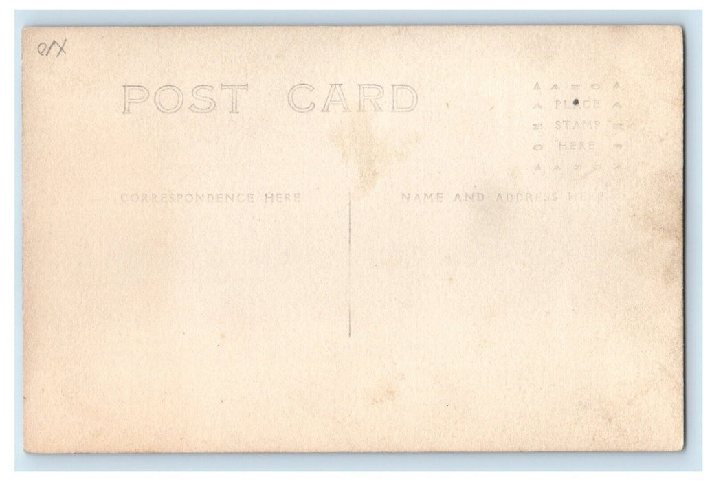 c1910 South Main Street Restaurant Building Fire Gasoline RPPC Photo Postcard