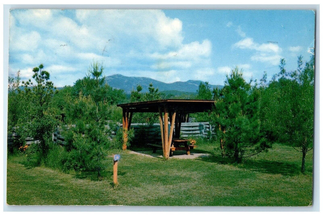 1967 Eastern Slope Camping Area Conway New Hampshire NH Posted Vintage Postcard