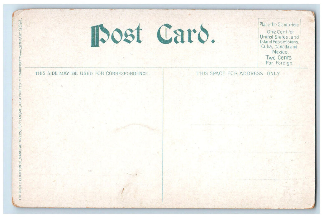 c1910 Castle Rock and Egg Rock Nahant Massachusetts MA Antique Postcard