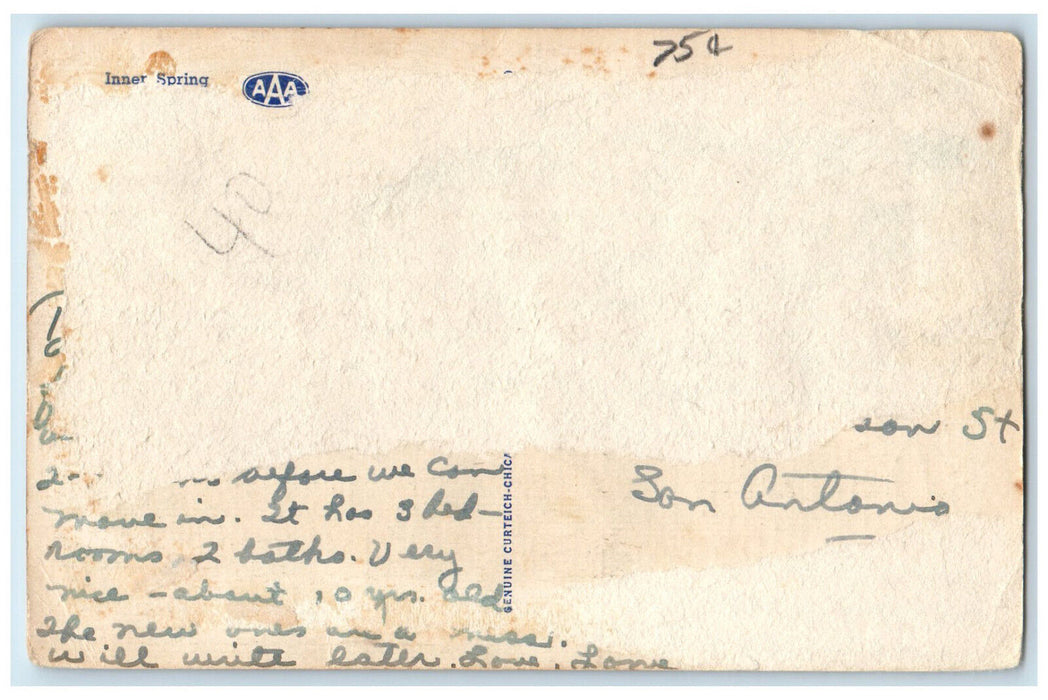 c1950's Cundey's Homestead and Modern Motel Westville New Jersey NJ Postcard