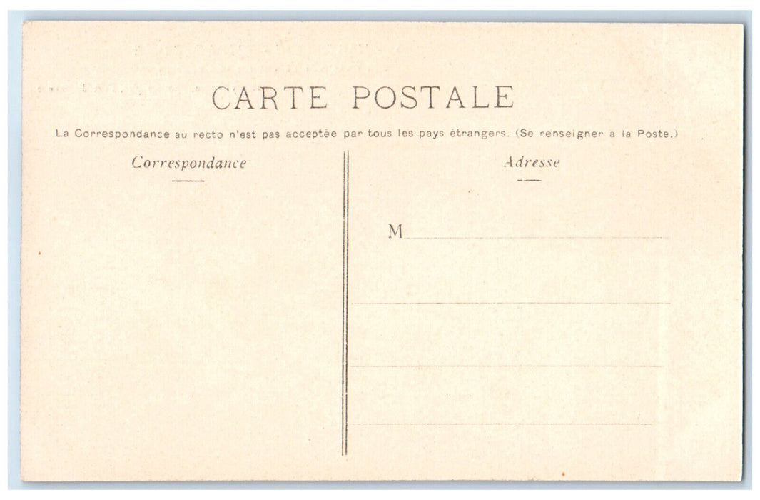 c1940's A Box On The Way Of Cabrits Fort De France Martinique Postcard