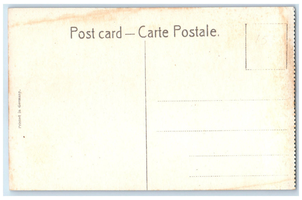 c1910 Trolley Car Prince of Wales Museum Bombay Mumbai India Unposted Postcard