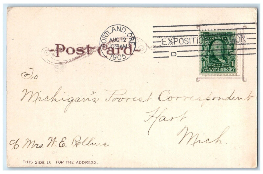 1905 Indian Burying Ground Columbia Monument Lake River Island Oregon Postcard