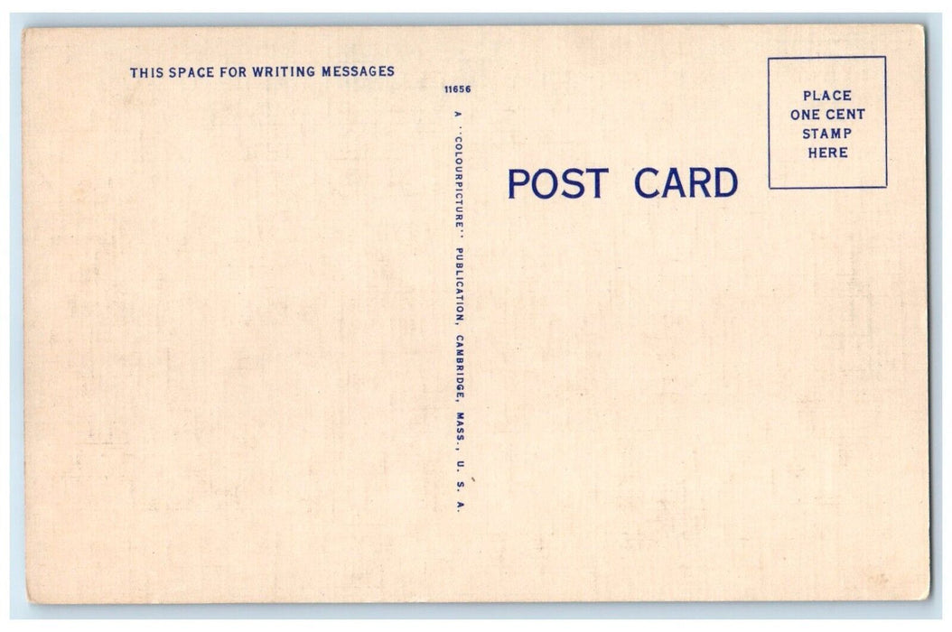 1940 Rhode Island College Education Building Providence Rhode Island RI Postcard