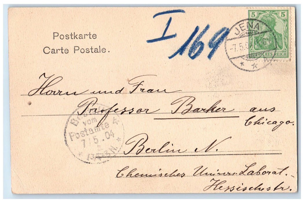 1904 View of Bismarckhohe Tecklenburg Germany Antique Posted Postcard