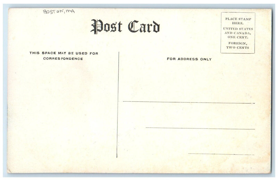 c1910 Summer On The Farm Exterior Field Boston Massachusetts MA Glitter Postcard