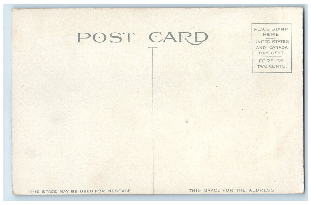 c1910 Boating Cedar River Bridge Boat Waterloo Iowa IA Antique Vintage Postcard