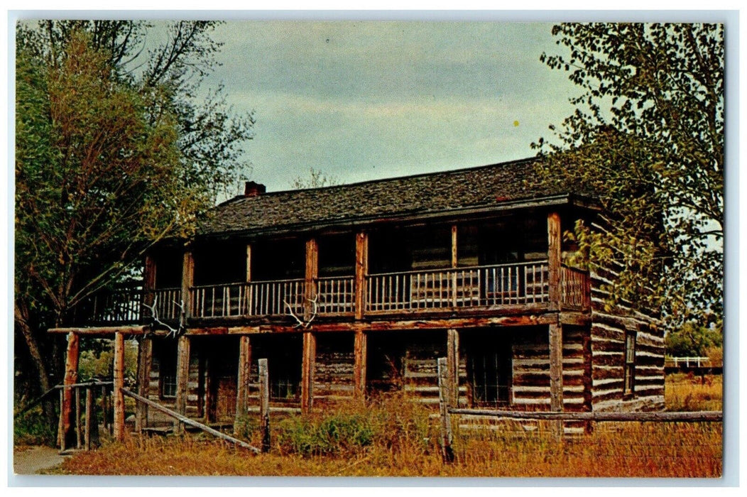 c1960 Robbers Roost Hangout Notorious Plummer Gang Treasure Montana MT Postcard