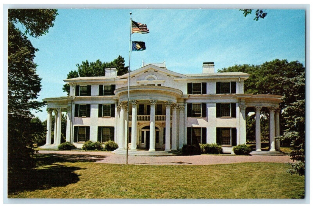 c1960 Arbor Lodge State Historical Park Exterior Nebraska City Nebraska Postcard