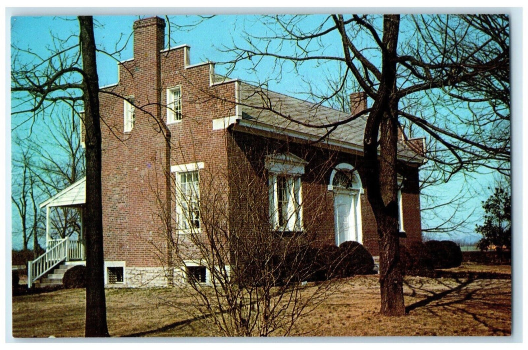 c1960 Carter House Headquarters Union Forces Battle  Franklin Tennessee Postcard