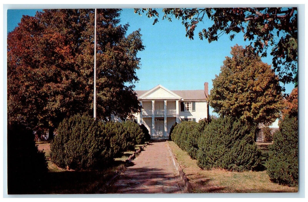 c1960 Sam Davis House Birthplace Sam Davis Exterior Smyrna Tennessee TN Postcard