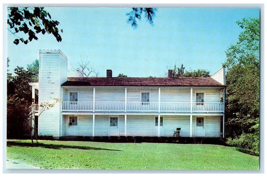 c1960 Steamboat House General Sam Houston Died Huntsville Texas Vintage Postcard