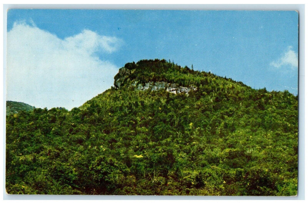 c1960's Famous Indian Head Franconia Notch New Hampshire NH Vintage Postcard
