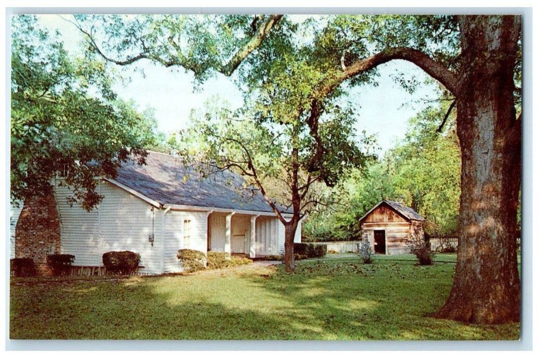 c1960 Home General Sam Houston Back View Field Huntsville Texas Vintage Postcard