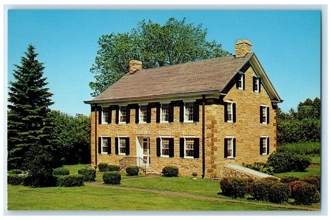 c1960 Home Jean Baptiste Faribault French Canadian Mendota Minnesota MN Postcard