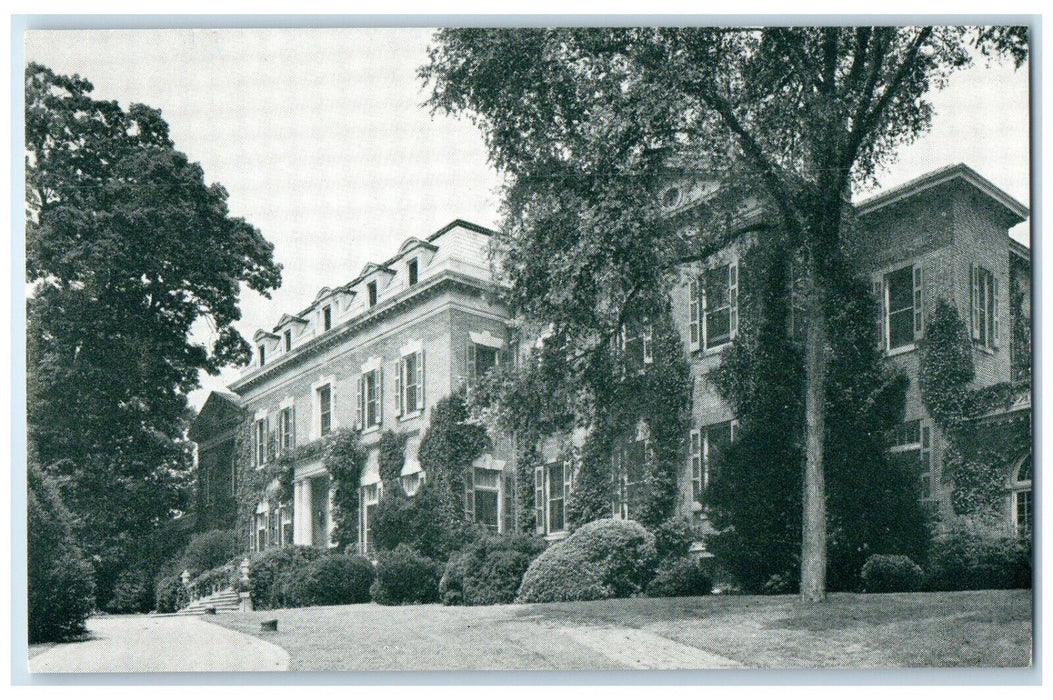 c1940 Dumbarton Oaks Research Library Collection Harvard University WA Postcard