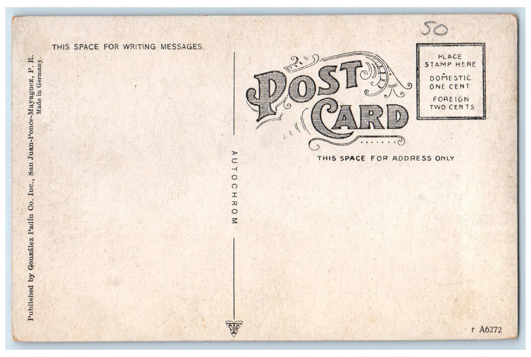 c1950's Morro Field Ballaja Barracks Morro Grounds San Juan Puerto Rico Postcard