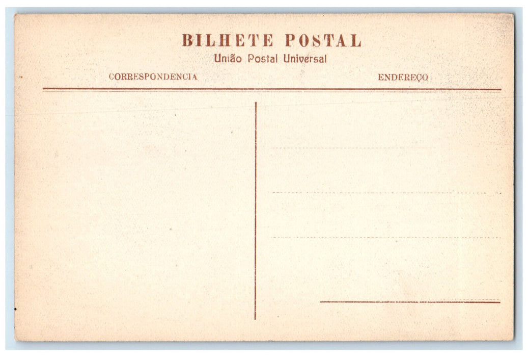 c1940's Picnic Employees Of Cable Telegraph Co. Flamerdos Portugal Postcard