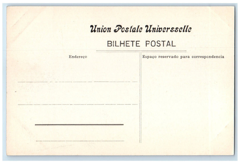 c1910 Loja Do Buraco Villa Calheta São Jorge Azores Portugal Postcard