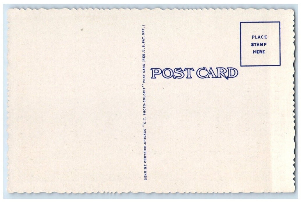c1940 Reception Hall International Star Temple Washington DC Unposted Postcard