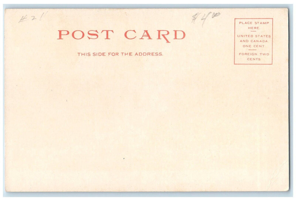 c1905 Home James Russell Lowell Cambridge Massachusetts Vintage Antique Postcard