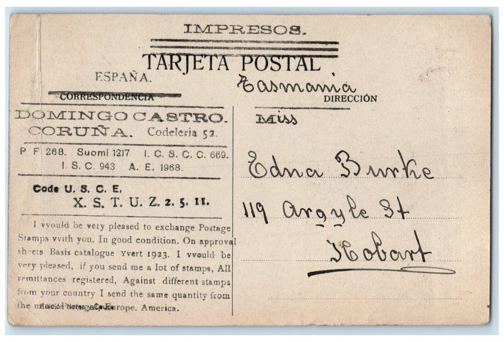 c1910 Arsenal Battleships In Stands Ferrol Spain Antique Antique Postcard