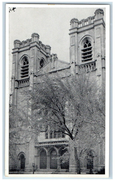 c1920 St. John's Epsicopal Cathedral Church Exterior Denver Colorado CO Postcard