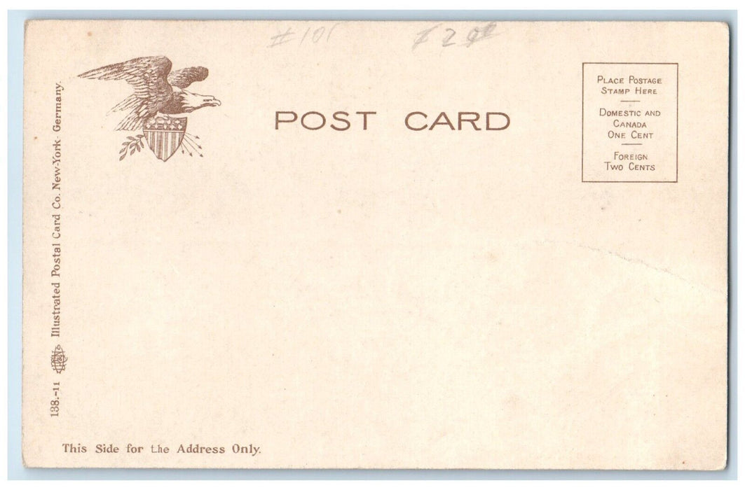 c1905 Exterior View Lincoln Hotel Building Lincoln Nebraska NE Unposted Postcard