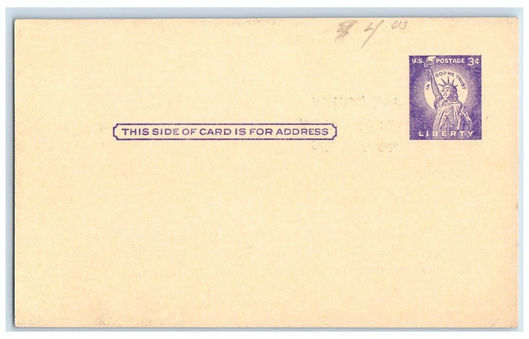 c1950's Bulova Fessler Co Watch Waterloo Iowa Advertising Vintage Postcard