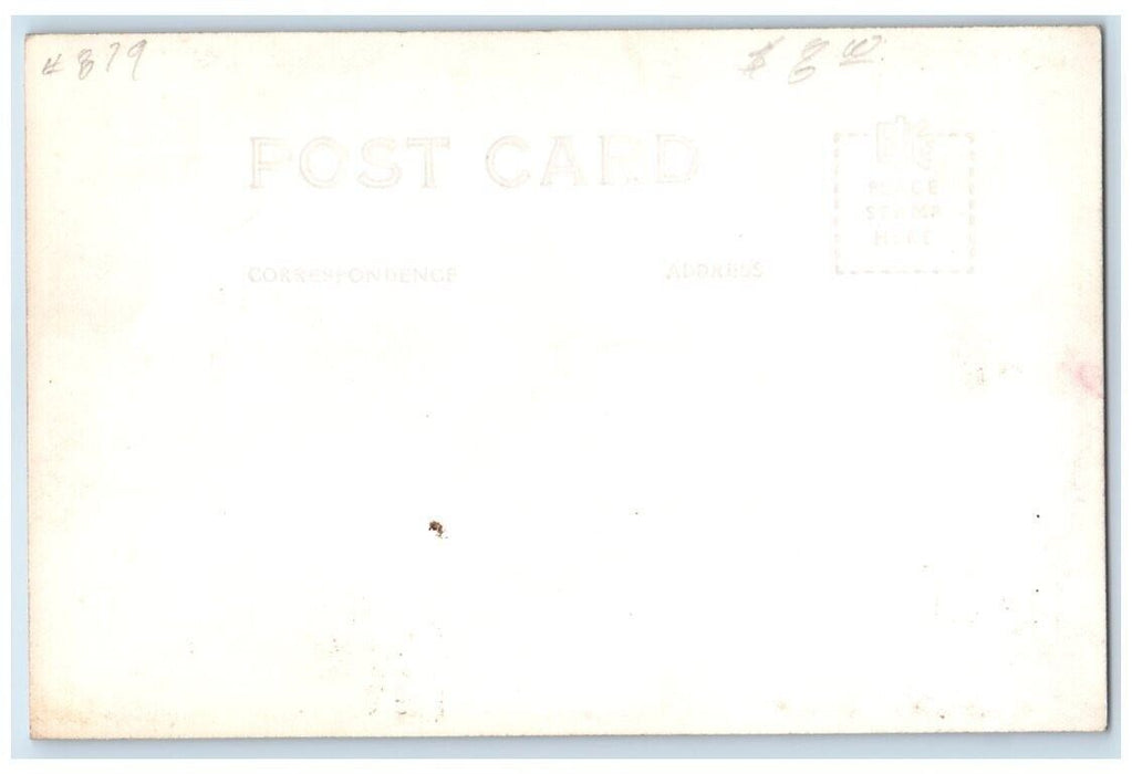 c1940's B-25 US Air Force Corp Bomber Airplane Military View RPPC Photo Postcard