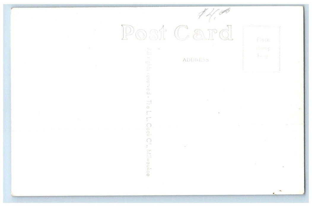 c1940's View Of Doc's Dock Boat Warsaw Minnesota MN RPPC Photo Vintage Postcard