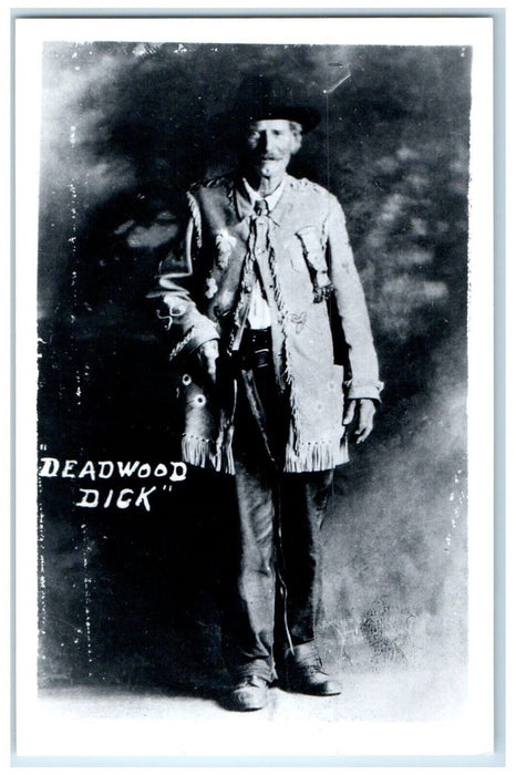 c1950's Deadwood Dick South Dakota SD, Studio Portrait RPPC Photo Postcard