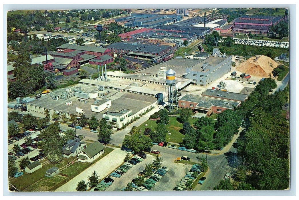 c1960 Moorman MFG Co. Livestock Minerals Farm Chestnut Quincy Illinois Postcard