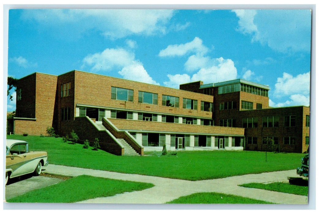 c1950's Memorial Union Michigan College of Mining and Technology MI Postcard