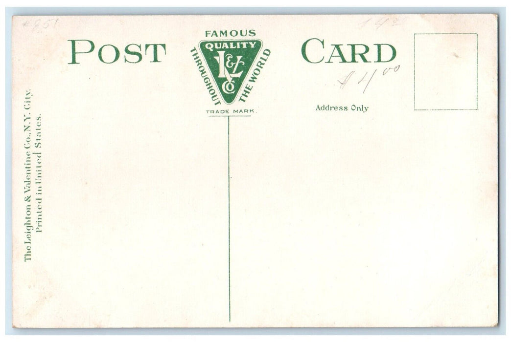 c1910's Solid Comfort Asbury Park New Jersey NJ, Pryor Band Antique Postcard