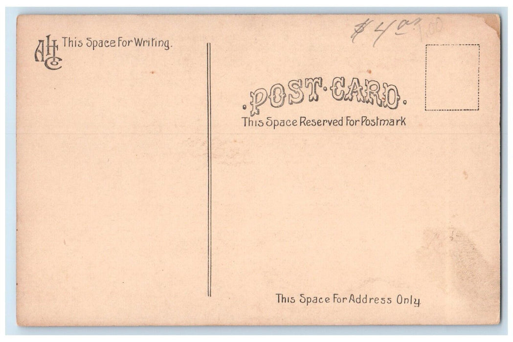c1910 Williamsburg Savings Bank Exterior Building Williamsburg Iowa IA Postcard