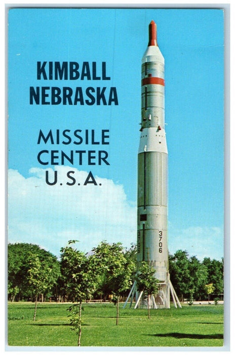 Kimball Nebraska NE, Titan 1 Missile Center USA Gotte Park Vintage Postcard
