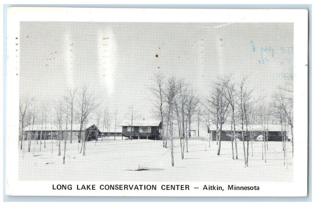 1974 Long Lake Conservation Center Exterior Building Aitkin Minnesota Postcard
