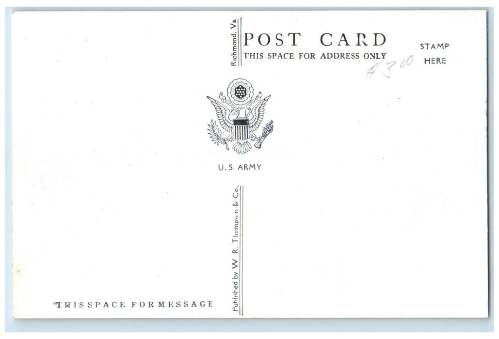 c1940's Section of Army Ground Force Depot Area Meade Maryland MD Postcard