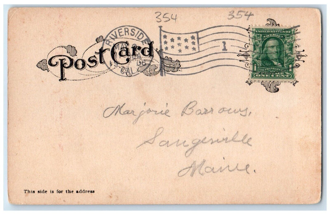 1906 Burning Business Houses San Francisco After Earthquake California Postcard