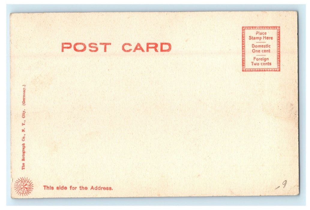 1905 Carrie Brown Tower Brown University, Rhode Island RI Antique Postcard