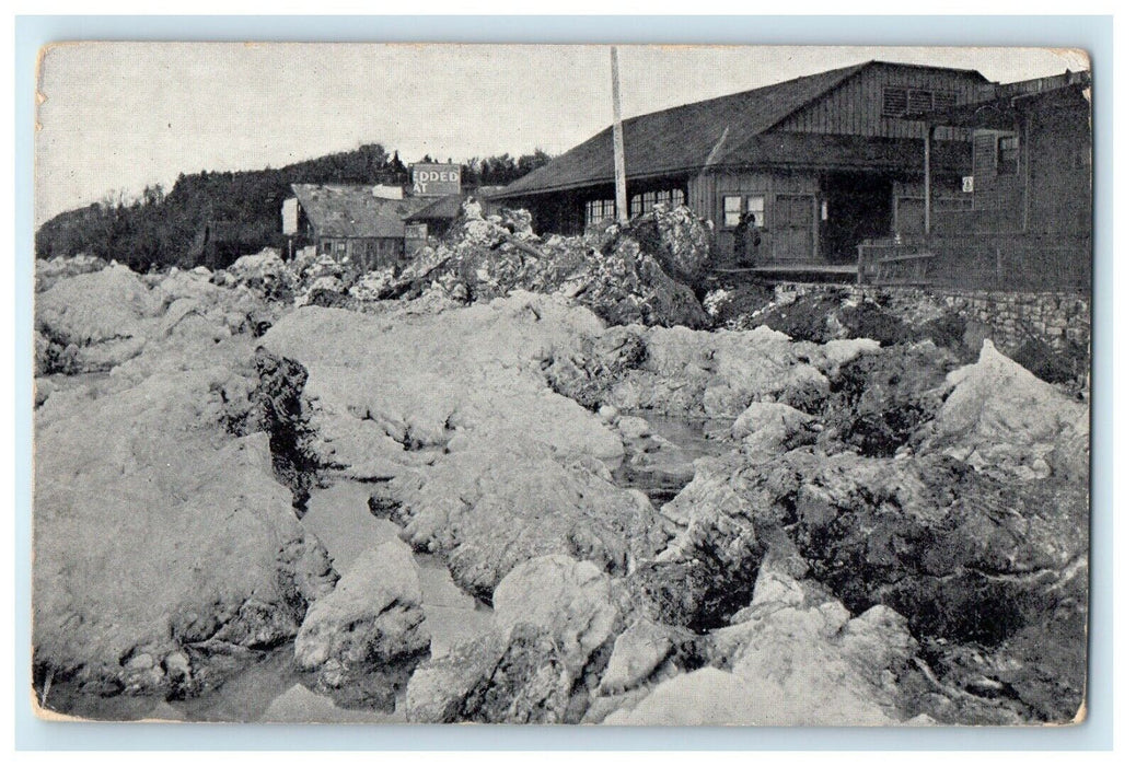 c1905 River Ice Flow St. Louis Missouri MO Unposted Antique Postcard