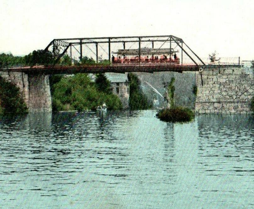 c1905 Wiers Channel Lake Winnipesaukee Weirs Massachusetts MA Antique Postcard