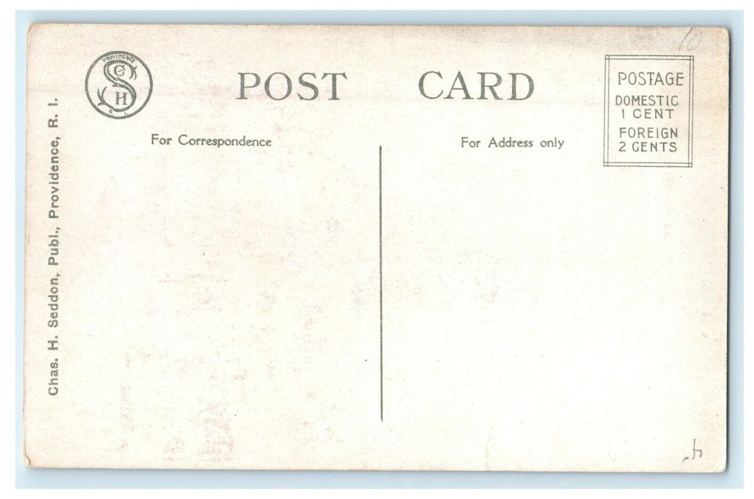 1912 Superior Court House, Providence, Rhode Island RI Postcard