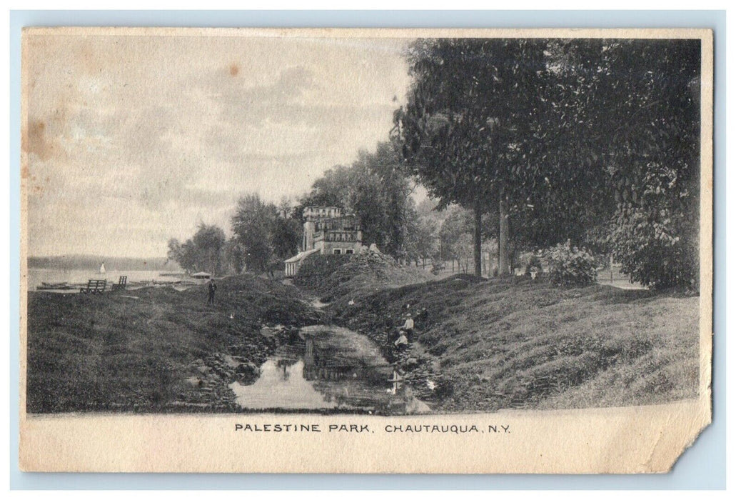 1906 View Of Palestine Park Chautauqua New York NY Posted Antique Postcard