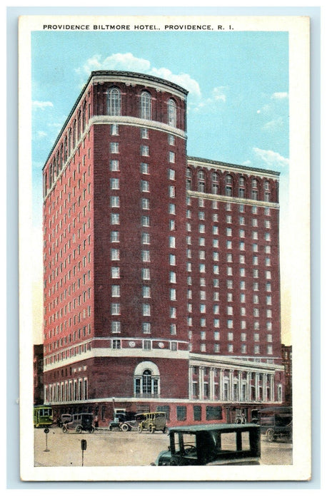 1912 Providence Biltmore Hotel, Providence, Rhode Island RI Postcard