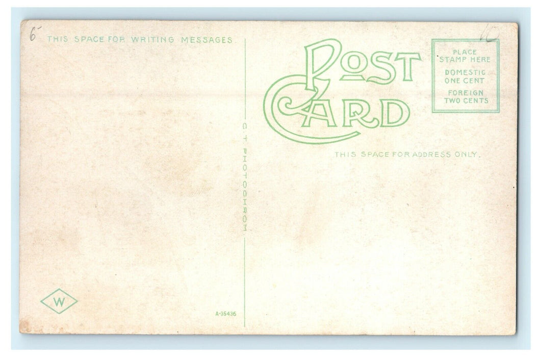 1911 Sitting at Williams Park Providence Rhode Island RI Antique Postcard