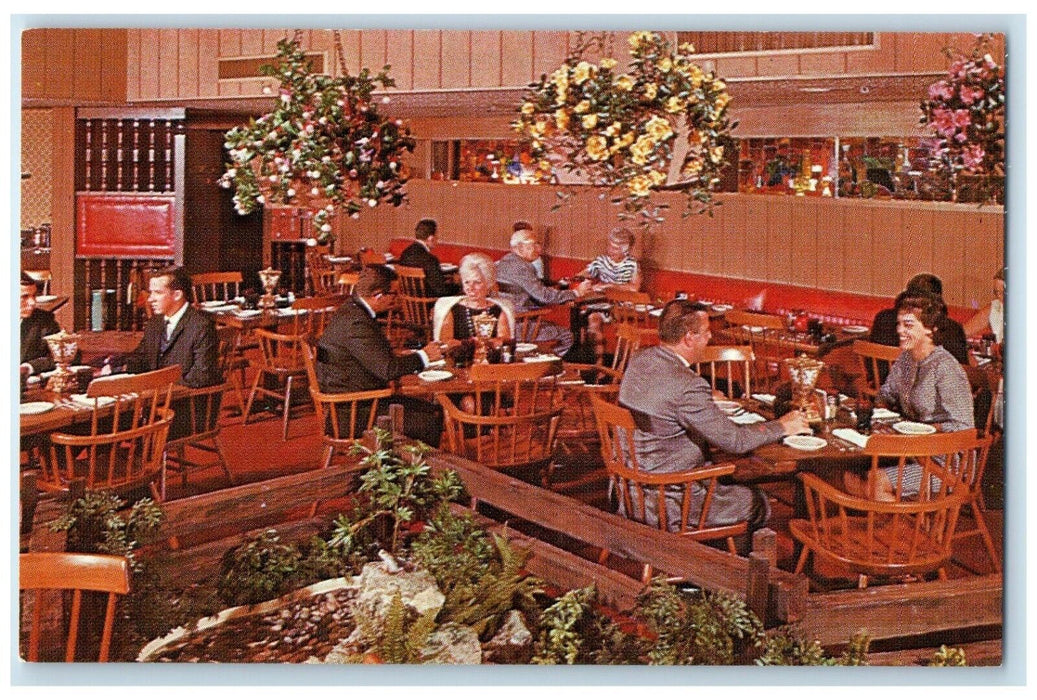 Ray Douglas Pine Cone Branding Iron Motor Hotel Restaurant Fresco CA Postcard