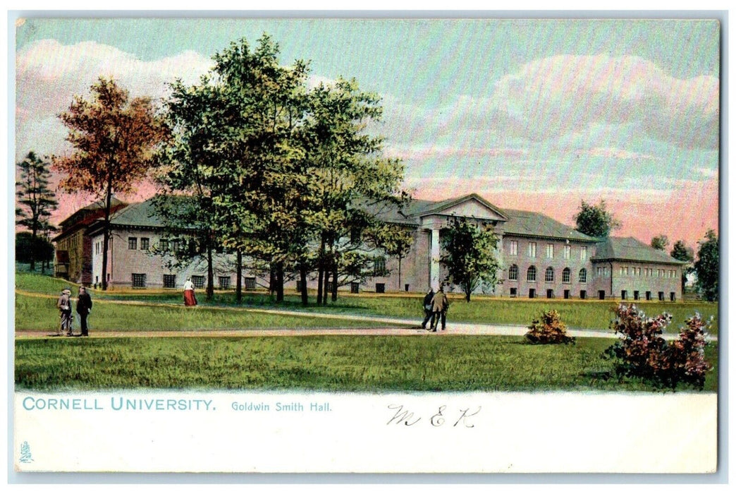 1905 Goldwin Smith Hall Cornell University Raphael Tuck & Sons New York Postcard
